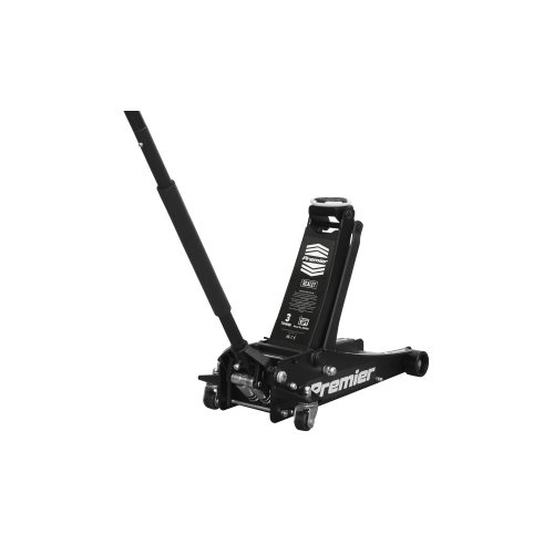 Sealey 3040AB 3 Tonne Low Profile Trolley Jack with Rocket Lift - Black