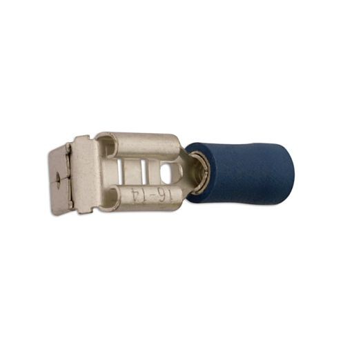 Laser Tools 30189 Blue Piggyback Terminal  6.3mm 100pc