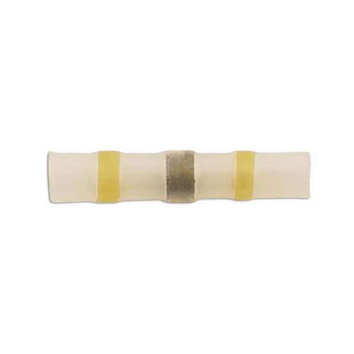 Laser Tools Yellow Solder Type Heat Shrink Butt Connector 50pc 30697