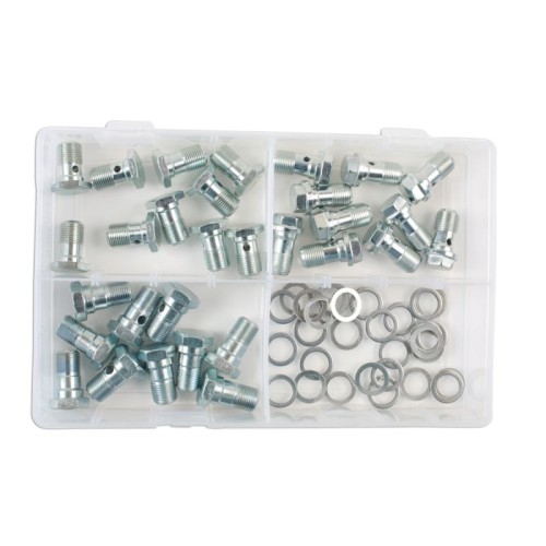 Laser Tools 34158 Brake Hose Banjo Bolt M12 Set 60pc