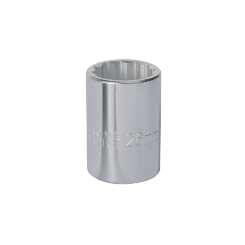 Sealey S34/26 WallDrive Socket 26mm 3/4"Sq Drive